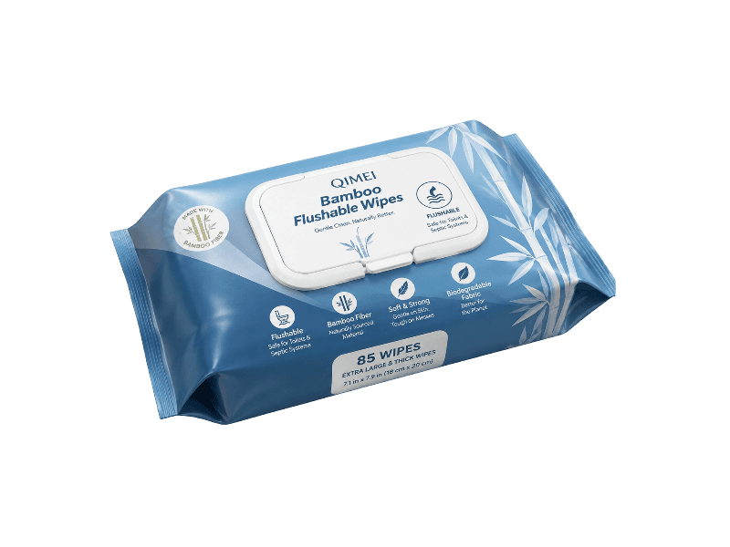 Bamboo Flushable Wipes