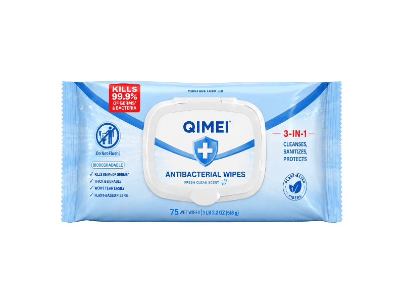 antibacterial wipes