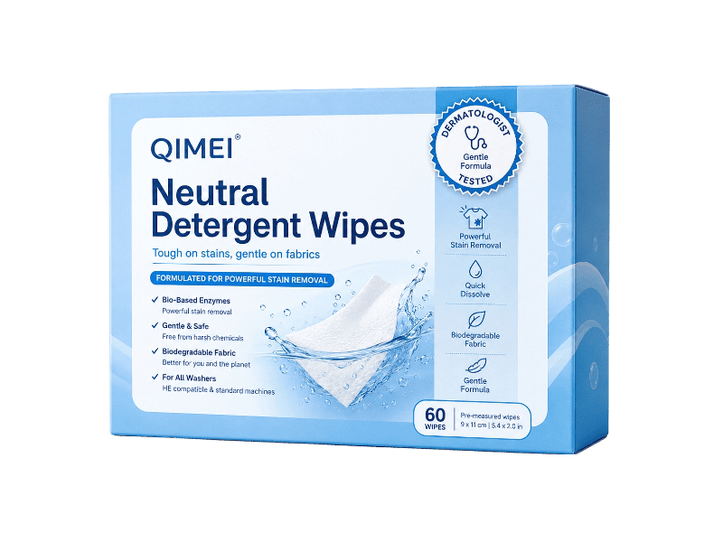 neutral detergent wipes