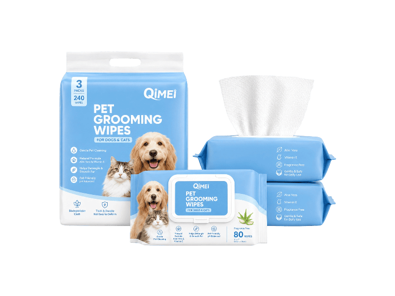 pet grooming wet wipes
