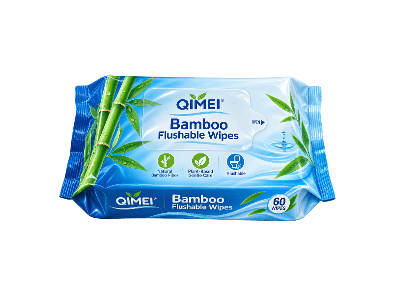 Bamboo Flushable wipes