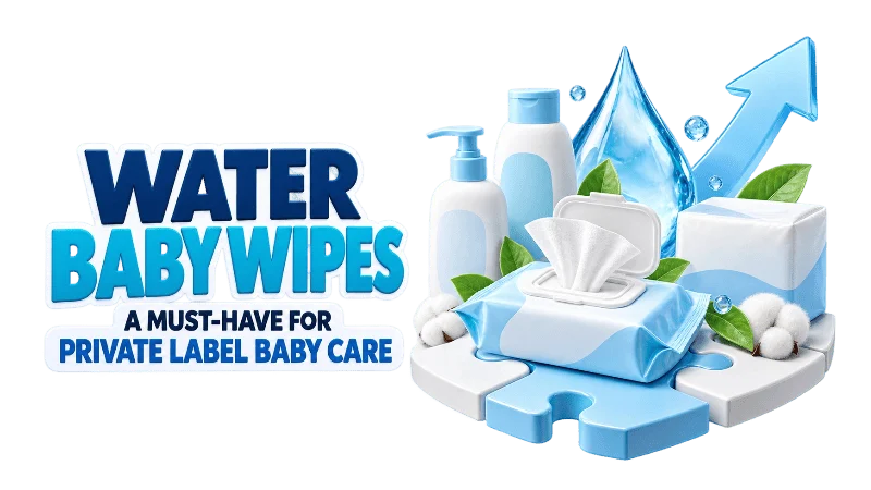 Why Water Baby Wipes Are Becoming a Must-Have for Private Label Baby Care Brands