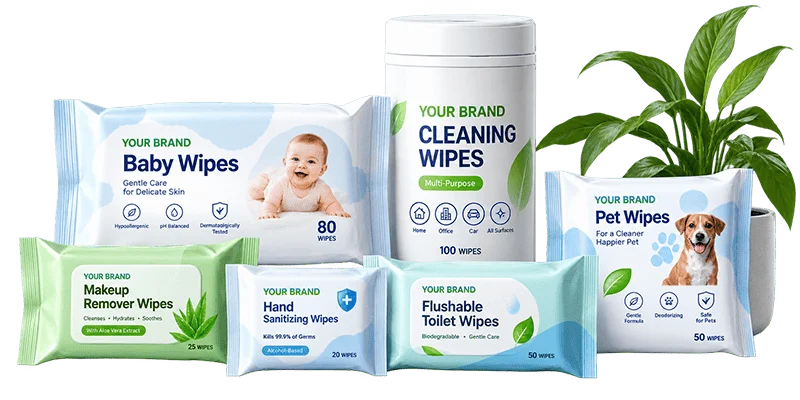 private label wet wipes
