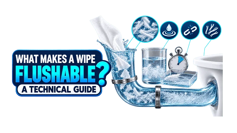 What Makes a Wipe Flushable A Technical Guide