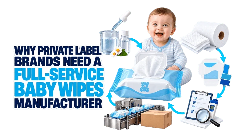 Why Private Label Brands Need a Full-Service Baby Wipes Manufacturer