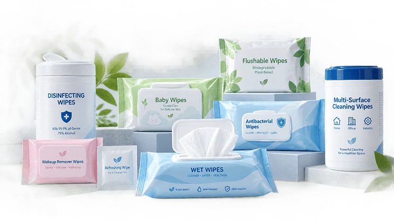 contract wet wipes manufacturing
