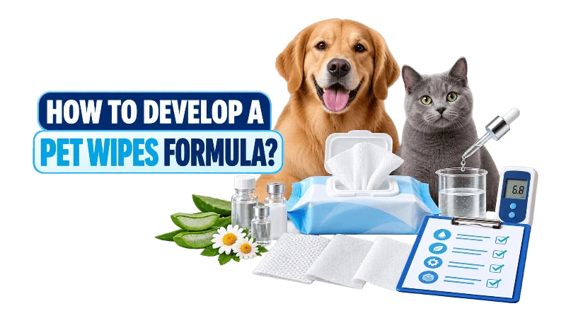 how to develop a pet wipes formula