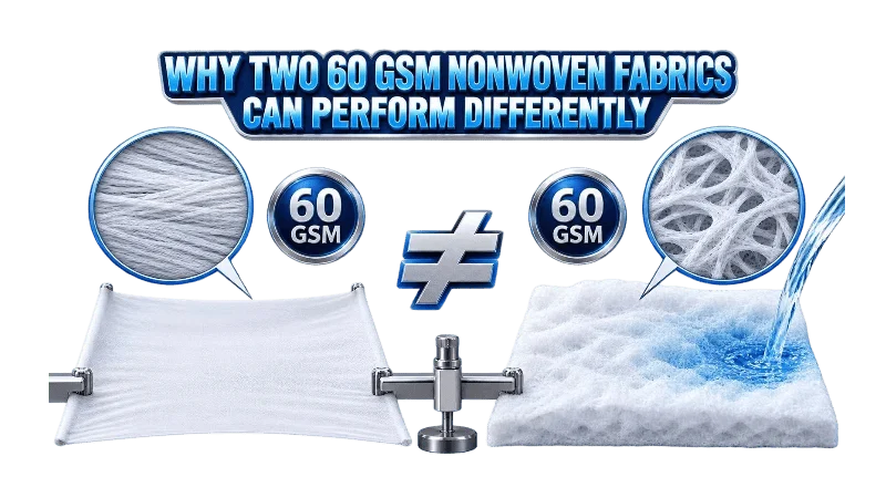 Why Two 60 GSM Nonwoven Fabrics Can Perform Differently